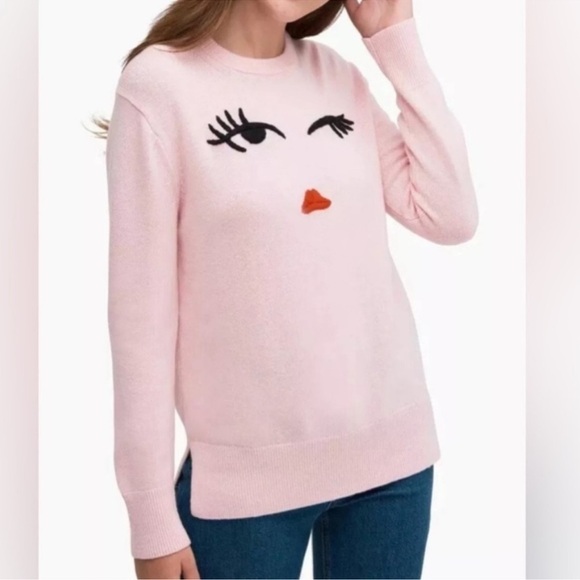 Kate Spade Winking Eye Sweater wool - Picture 1 of 7